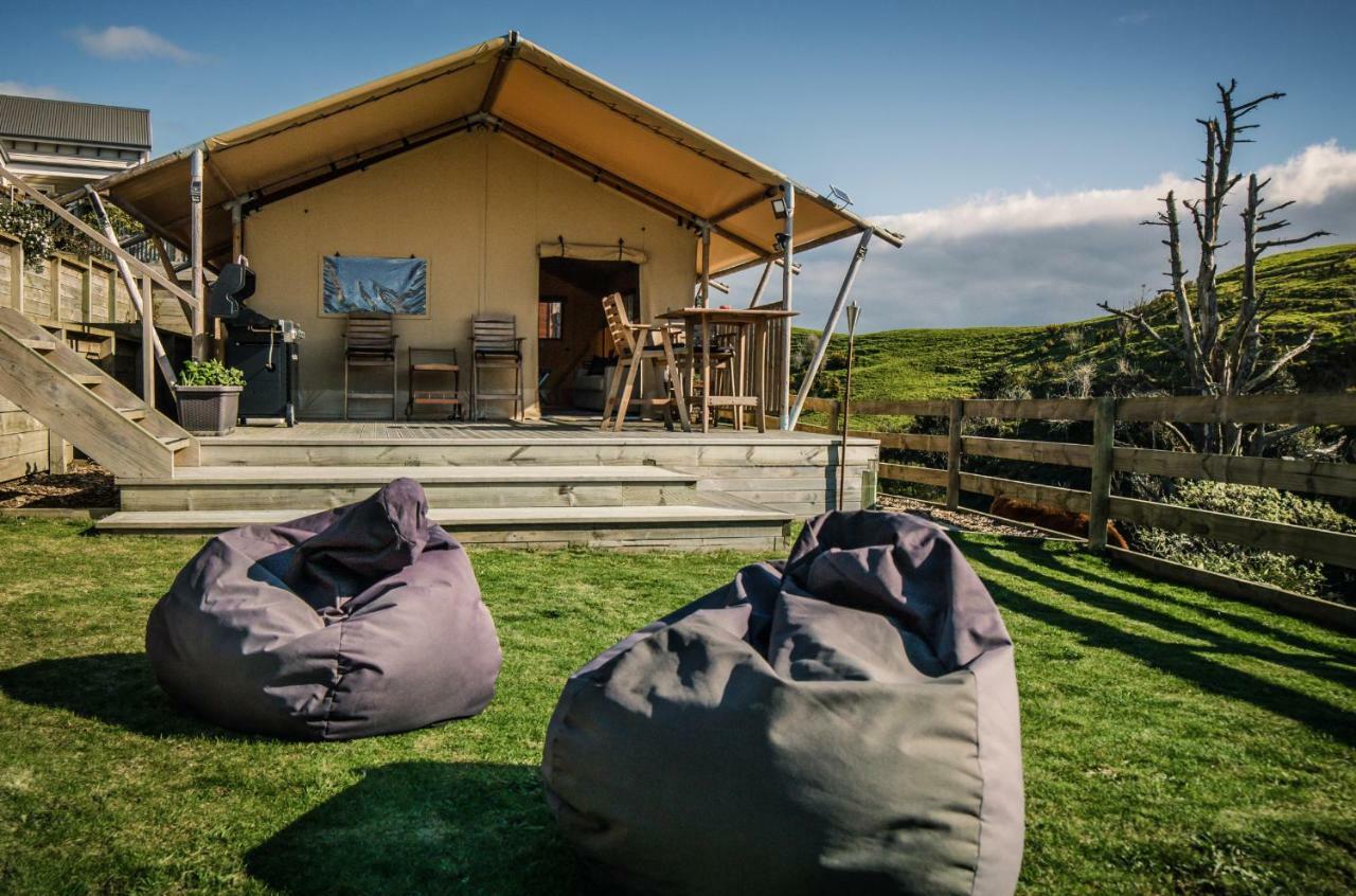 Country Retreat Glamping Hotell New Plymouth Exteriör bild