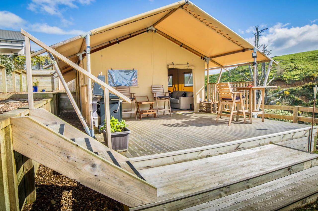 Country Retreat Glamping Hotell New Plymouth Exteriör bild